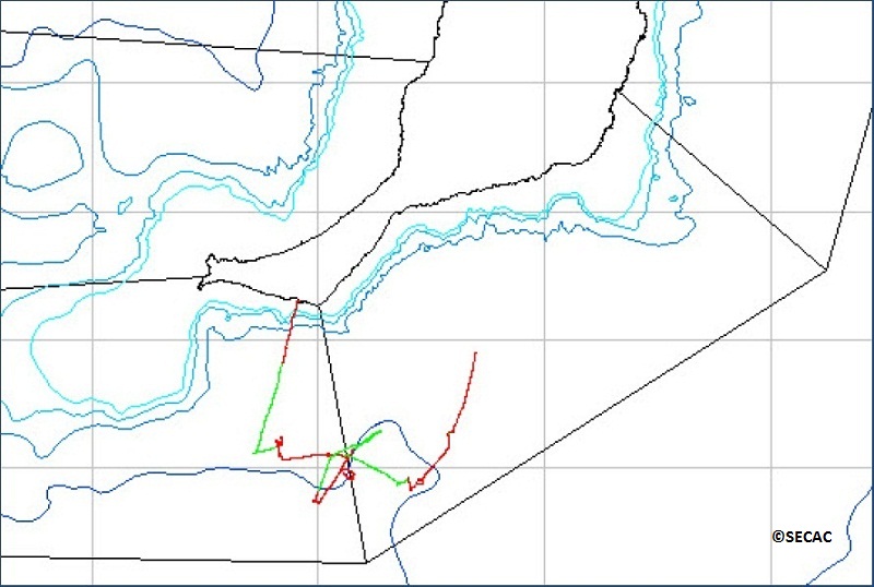 Mapa Transecto ©SECAC