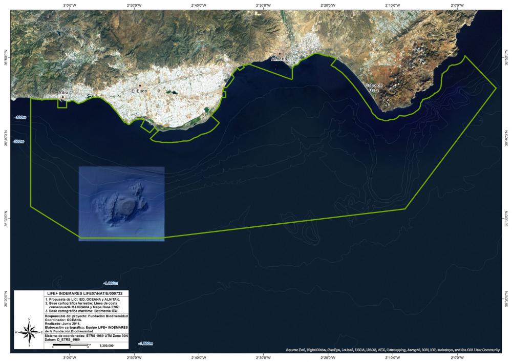Mapa de Seco de los Olivos