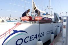Trabajos Ranger Puerto Burriana ©OCEANA / Gorka Leclercq