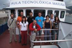 La tripulación en el Santiago Apóstolo / The crew in the Santiago Apóstolo ©CEMMA