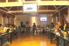 Expertos sobre cetáceos en el taller de Valsaín / Experts in cetacean in the Valsaín´s workshop ©ALNITAK