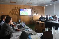 Cientificos del proyecto reunidos en el comité de hábitat ©Fundación Biodiversidad