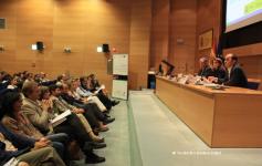 Inauguración jornadas: Teresa Ribera Rodríguez - Secretaria de Estado de Cambio Climático, Javier Ruiz Tomás - Representante de la DG de Medio Ambiente en España (Comisión Europea) y Juan Carlos del Olmo - Secretario General de WWF España